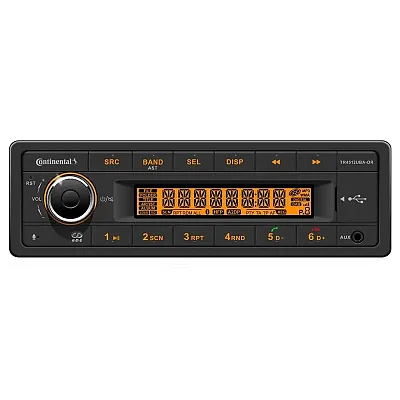 Continental Stereo w/AM/FM/BT/USB/PA System Capable - 12V