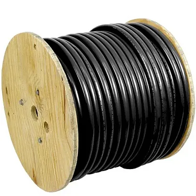 Pacer Black 2 AWG Battery Cable - 250&#39;