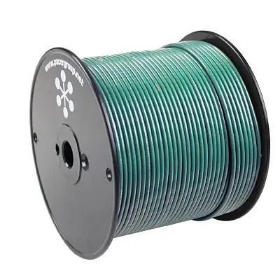 Pacer Green 14 AWG Primary Wire - 500&#39;