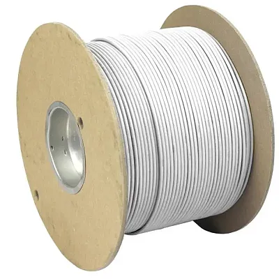 Pacer White 14 AWG Primary Wire - 1,000&#39;