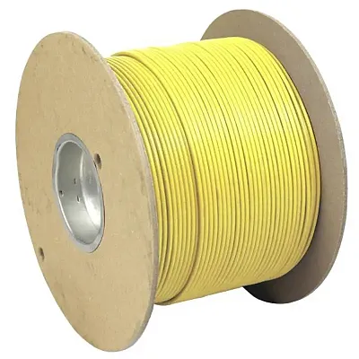 Pacer Yellow 8 AWG Primary Wire - 1,000&#39;
