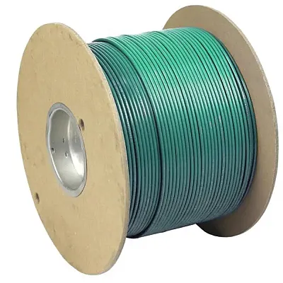 Pacer Green 8 AWG Primary Wire - 1,000&#39;