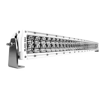 Black Oak Pro Series Curved Double Row Combo 40&quot; Light Bar - White