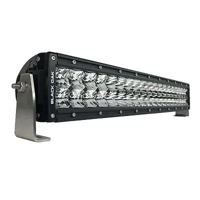 Black Oak Pro Series Curved Double Row Combo 20&quot; Light Bar - Black
