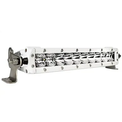 Black Oak Single Row Combo 10&quot; Light Bar - White