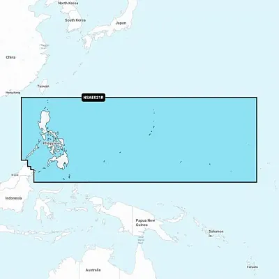 Garmin Navionics+ NSAE021R - Philippines - Marine Chart
