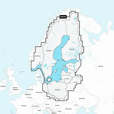 Garmin Navionics+ NSEU644L - Baltic Sea - Marine Chart