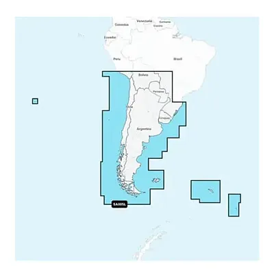 Garmin Navionics+&trade; NSSA005L - Chile, Argentina &amp; Easter Island - Marin