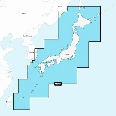 Garmin Navionics Vision+ NVAE016R - Japan - Lakes and Coast - Marine Chart