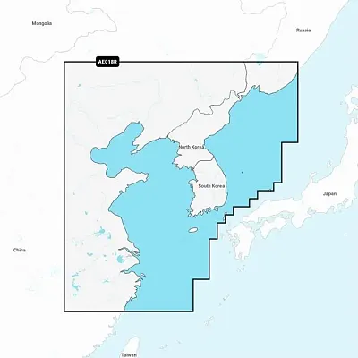 Garmin Navionics Vision+ NVAE018R - Yellow Sea- Marine Chart