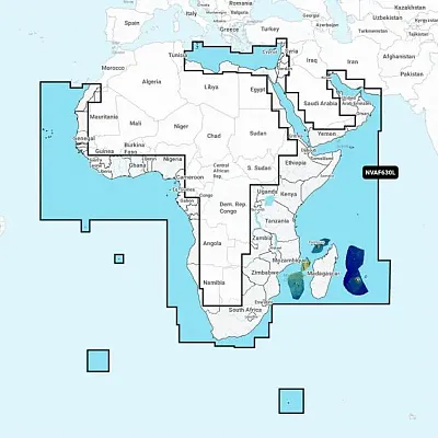 Garmin Navionics Vision+ NVAF630L - Africa &amp; Middle East - Marine Chart