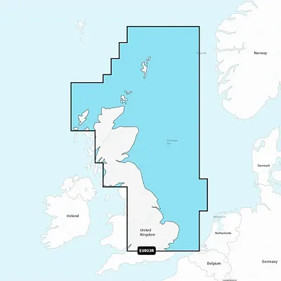Garmin Navionics Vision+ NVEU003R - Great Britain, Northeast Coast - Marine Char