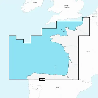 Garmin Navionics Vision+ NVEU008R - Bay of Biscay - Marine Chart