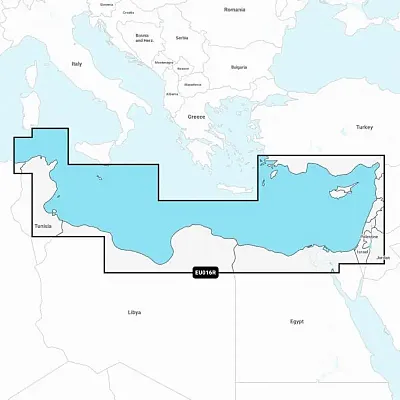Garmin Navionics Vision+ NVEU016R - Mediterranean Sea, Southeast - Marine Chart