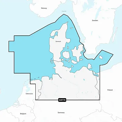 Garmin Navionics Vision+ NVEU077R - Denmark &amp; Germany - Marine Chart