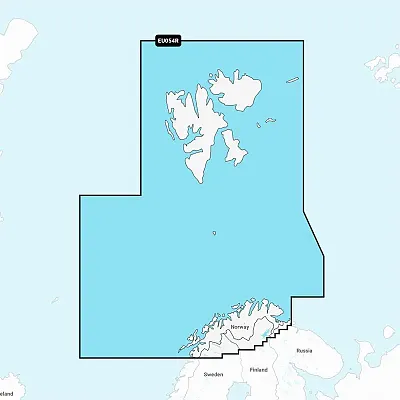 Garmin Navionics Vision+ NVEU054R - Norway, Vestfjorden to Svalbard - Marine Cha