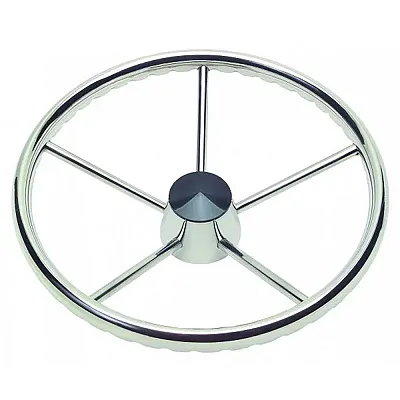 Schmitt &amp; Ongaro 170 Finger Grip Destroyer 5-Spoke 13.5" Stainless Steel Cap