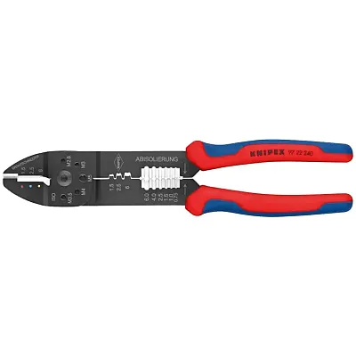 Knipex High Leverage Boltknipex Crimping Pliers End Cutting Nippers (9-1/2")
