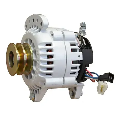 Balmar Alternator 100 AMP 12V 3.15&quot; Dual Foot Saddle Dual Pulley w/Isolated Grou