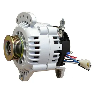 Balmar Alternator 120 AMP 12V 4&quot; Dual Foot Saddle K6 Pulley w/Isolated Ground