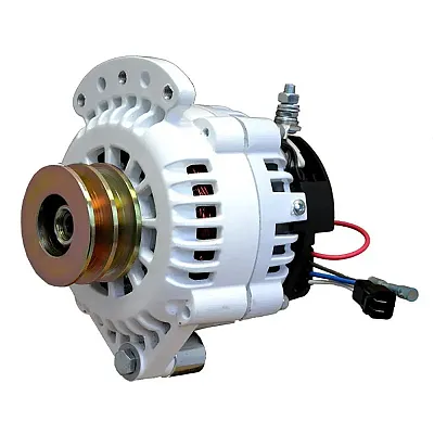 Balmar Alternator 100 AMP 12V 1-2&quot; Single Foot Spindle Mount Dual Vee Pulley w/I
