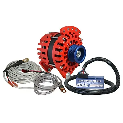 Balmar Alternator 170 AMP Kit 12V 3.15&quot; Dual Foot Saddle J10 Pulley Regulator &a