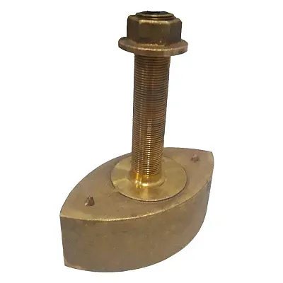 SI-TEX Bronze Stem Thru-Hull Medium Frequency CHIRP Transducer - 1kW &amp; 85 - 