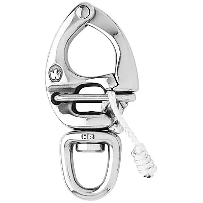Wichard HR Quick Release Snap Shackle With Swivel Eye - 80mm Length - 3-5/32&quot;