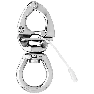Wichard HR Quick Release Snap Shackle With Large Bail - 90mm Length - 3-35/64&quot;