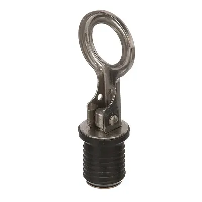 Attwood Snap-Handle Stainless Steel Drain Plug - 1&quot; Diameter