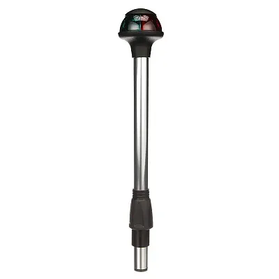 Attwood Bi-Color Stowaway Light w/Task Light - 10&quot; Straight &amp; 3-Pin
