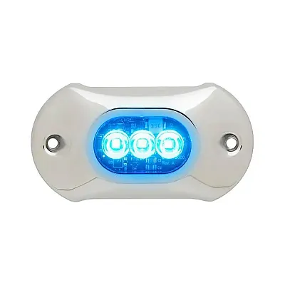 Attwood LightArmor HPX Underwater Light - 3 LED &amp; Blue