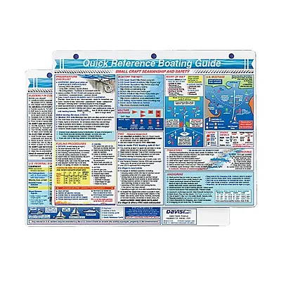 Davis Quick Reference Boating Guide Card