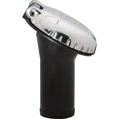 Attwood Deck Fill f/Carbon Canister System - Angled Body &amp; Scalloped Stainle