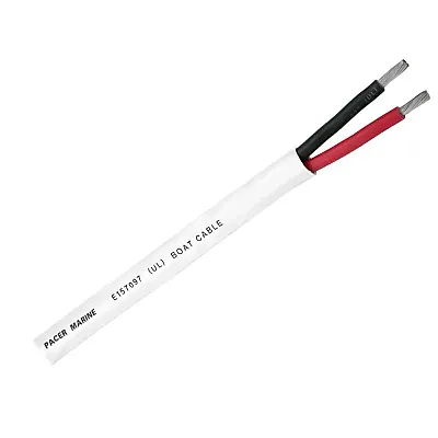 Pacer Duplex 2 Conductor Cable - 500&#39; - 10/2 AWG - Red, Black