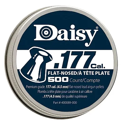 Daisy .177 Caliber Precisionmax Flat Pellets (500 Per Tin)