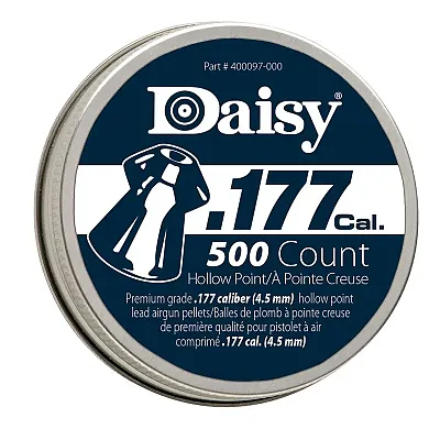 Daisy .177 Caliber Precisionmax Hollow-Point Pellets (500 Per Tin)