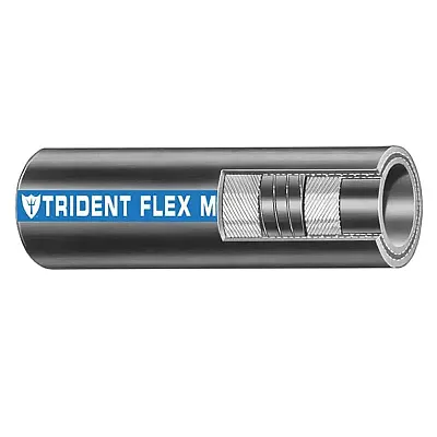 Trident Marine 1-1/2" x 50' Coil - Flex Marine Wet Exhaust &amp; Water Hose 