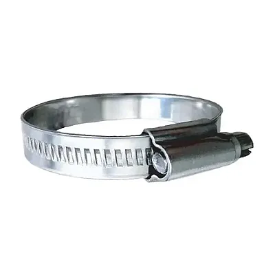 Trident Marine 316 SS Non-Perforated Worm Gear Hose Clamp - 15/32" Band - (5/8" 