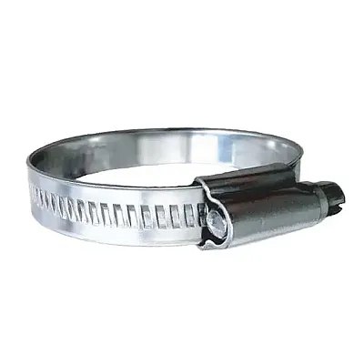Trident Marine 316 SS Non-Perforated Worm Gear Hose Clamp - 15/32&quot; Band - (1-3/4
