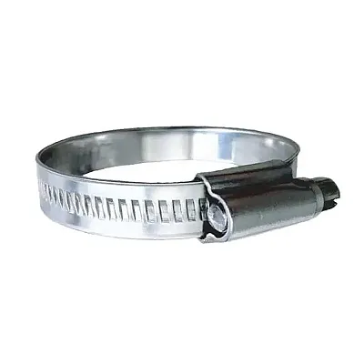 Trident Marine 316 SS Non-Perforated Worm Gear Hose Clamp - 15/32" Band - (2" - 