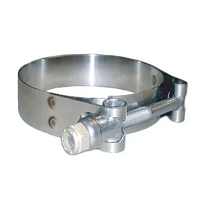 Trident Marine 316 SS T-Bolt Clamp - 3/4" Band - 6.30"-6.74" Range - 10-Pack