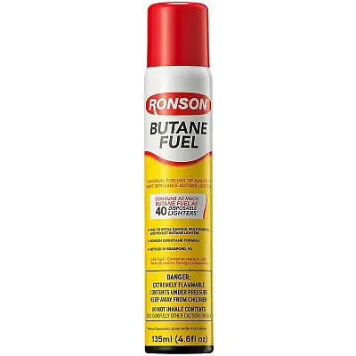 Zippo-Ronson Butane Fuel Refill - 135Ml/4.6 Fl. Oz.