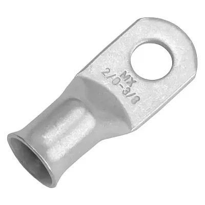 Pacer Tinned Lug 2/0 AWG - 3/8&quot; Stud Size - 2 Pack