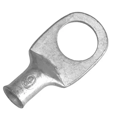 Pacer Tinned Lug 6 AWG - 1/2&quot; Stud Size - 10 Pack