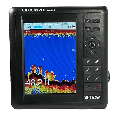 SI-TEX 10&quot; Chartplotter System w/Internal GPS &amp; C-MAP 4D Card
