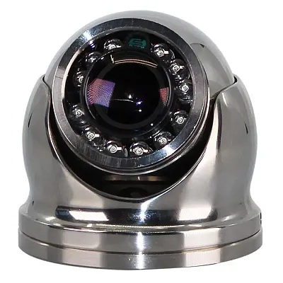 Iris High Definition 3MP IP Mini Dome Camera - 2MP Resolution - 316 SS &amp; 80-