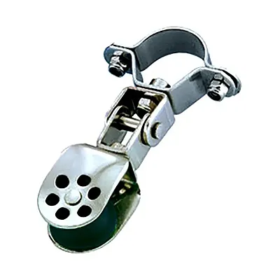 Wichard Stainless Steel Single Block - 25mm Sheave Diameter f/25mm Stanchion Piv