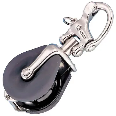 Wichard Snatch Block w/Snap Shackle - Max Rope Size 12mm (15/32&quot;)