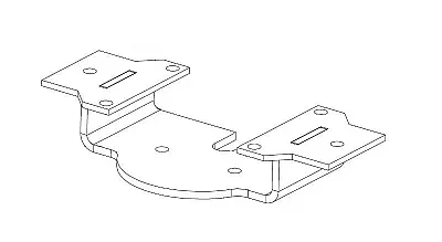 AIR LIFT 07388 Upper Frame Bracket